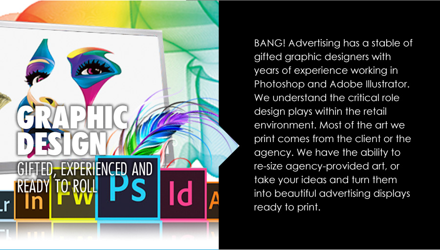 BANG! Advertising has a stable of gifted graphic designers with-mobile