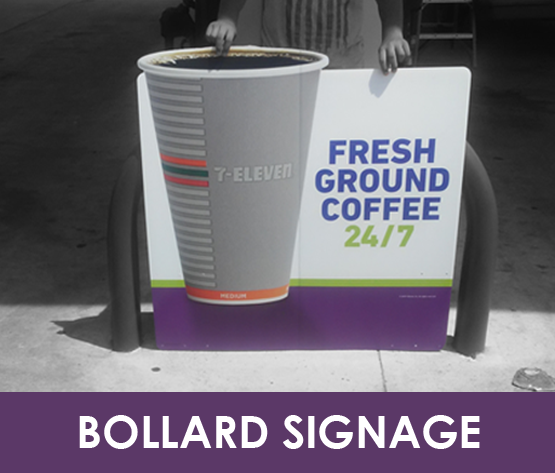 BOLLARD SIGNAGE