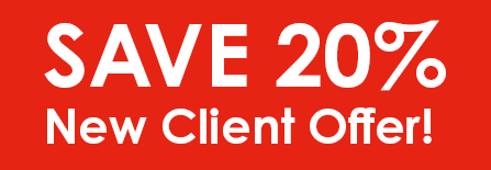 SAVE 20% New Client Offer!