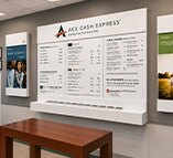 ACE Cash Express Menu Board Refresh project image