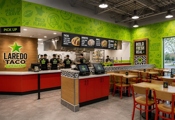 Laredo Taco Company restaurant interior